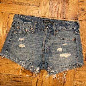 Abercrombie jean shorts